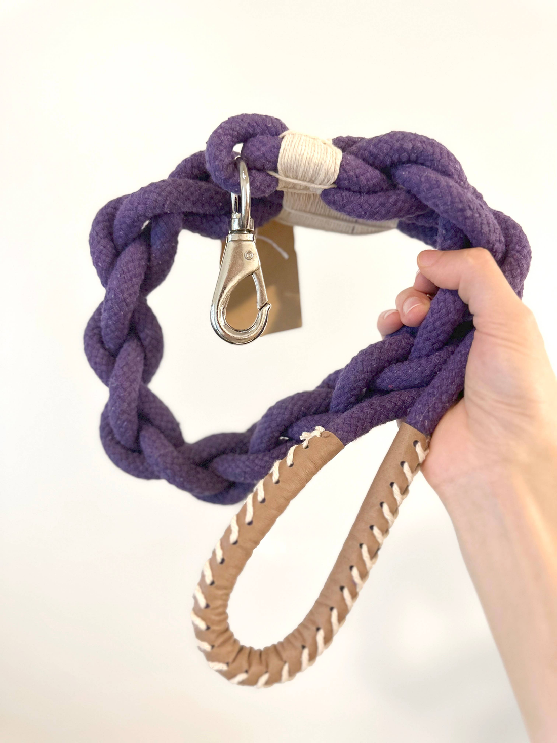 Handmade Sustainable Cotton Rope Dog Leash