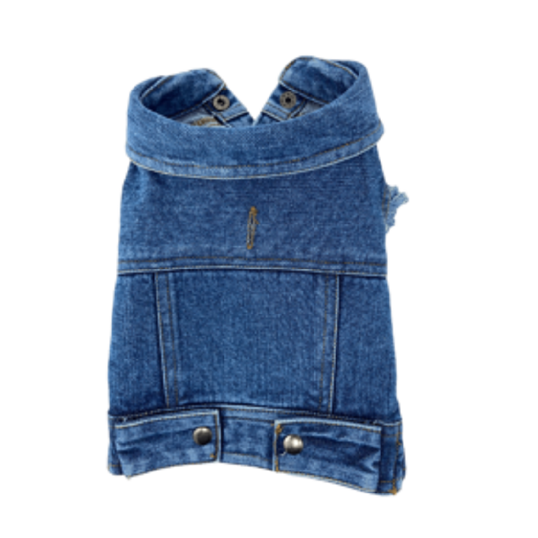 Denim Dog Designs Authentic Denim Dog Vest