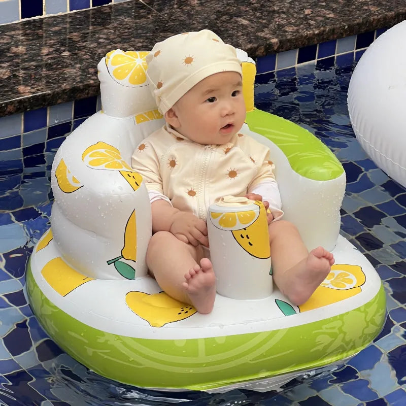 Inflatable Baby Chair for Dining & Bath - Image 19