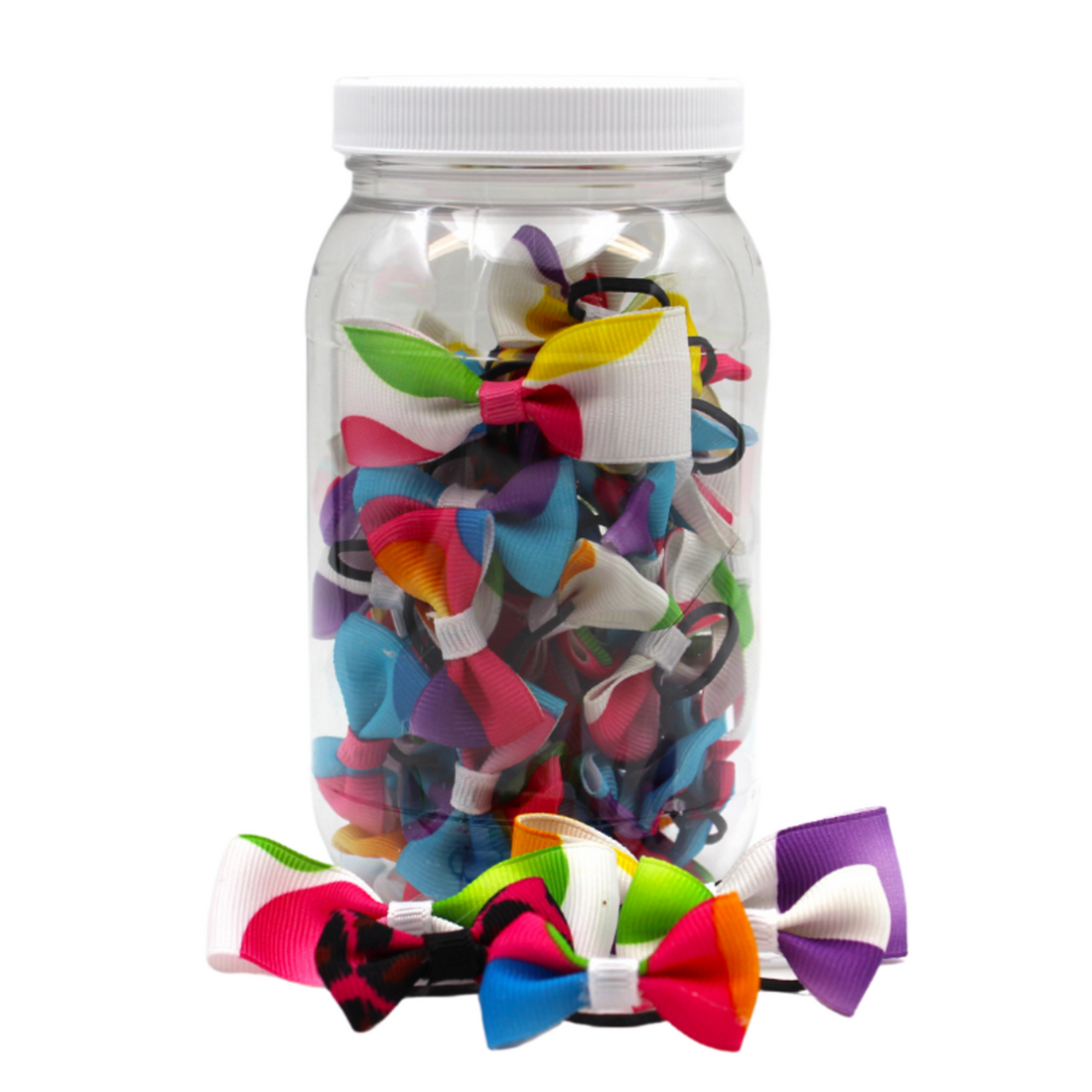 Balloon Dinky Dog & Cat Grooming Bows Jar
