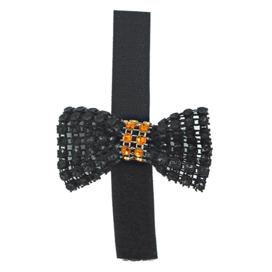 Pets Ribbons Halloween Bling Velcro Dog & Cat Bows Jar