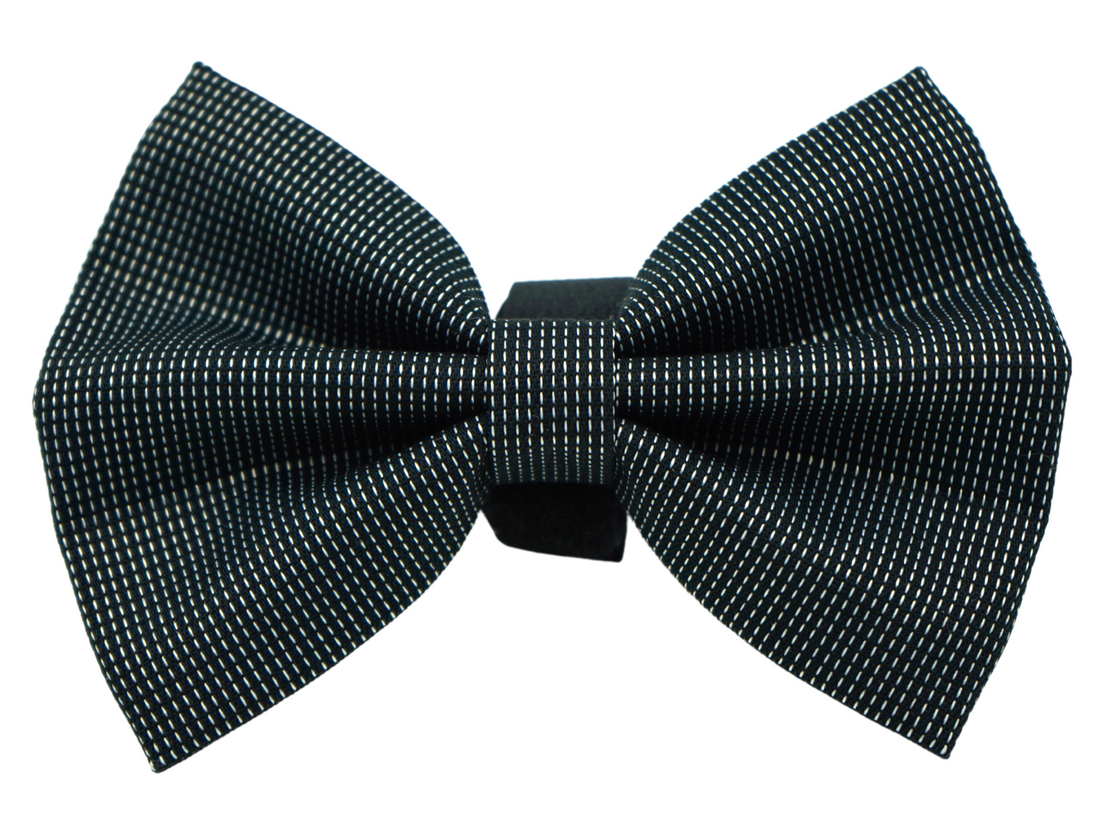 Pets Ribbons Self Dot Vintage Dog Bow Tie