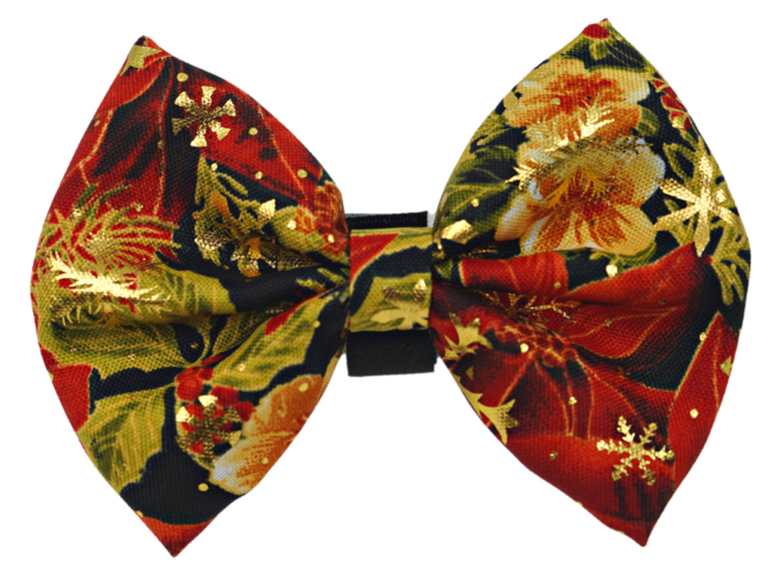 Pets Ribbons Christmas Multi-Pattern Dog Bow