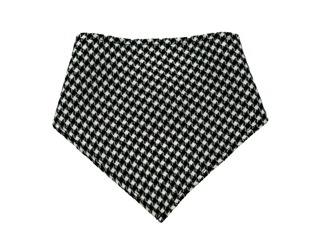 Vintage Houndstooth Dog Bandana