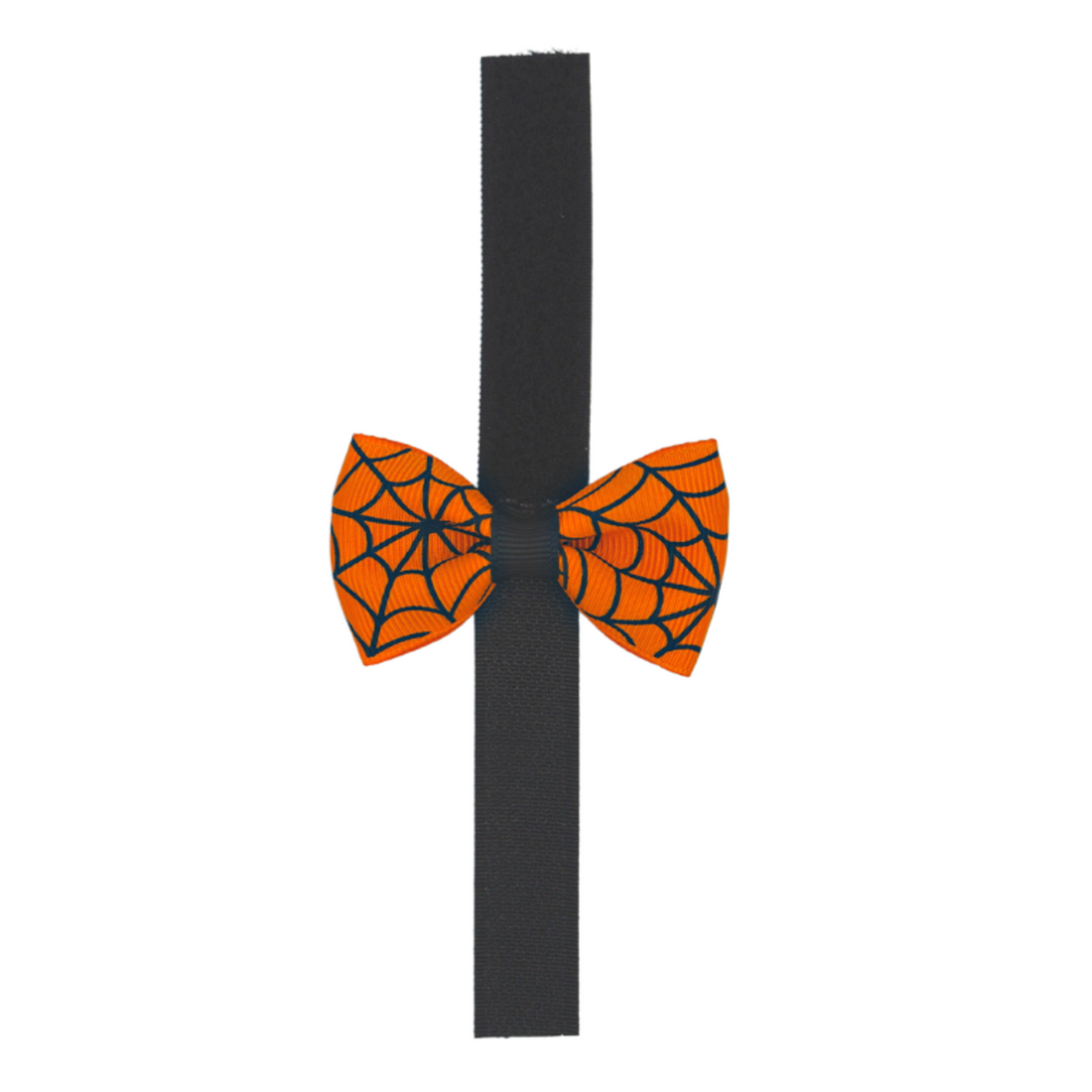 Pets Ribbons Halloween Spider Web Velcro Dog & Cat Bows Jar
