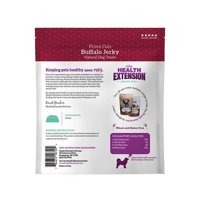 Grain Free Buffalo Jerky Dog Treats