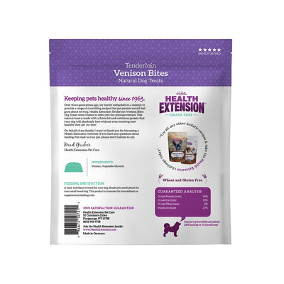 Grain Free Venison Bites Dog Treats