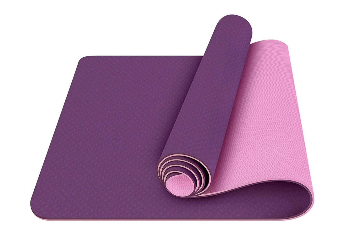JupiterGear Eco-Friendly Reversible Yoga Mat with Carrying Strap