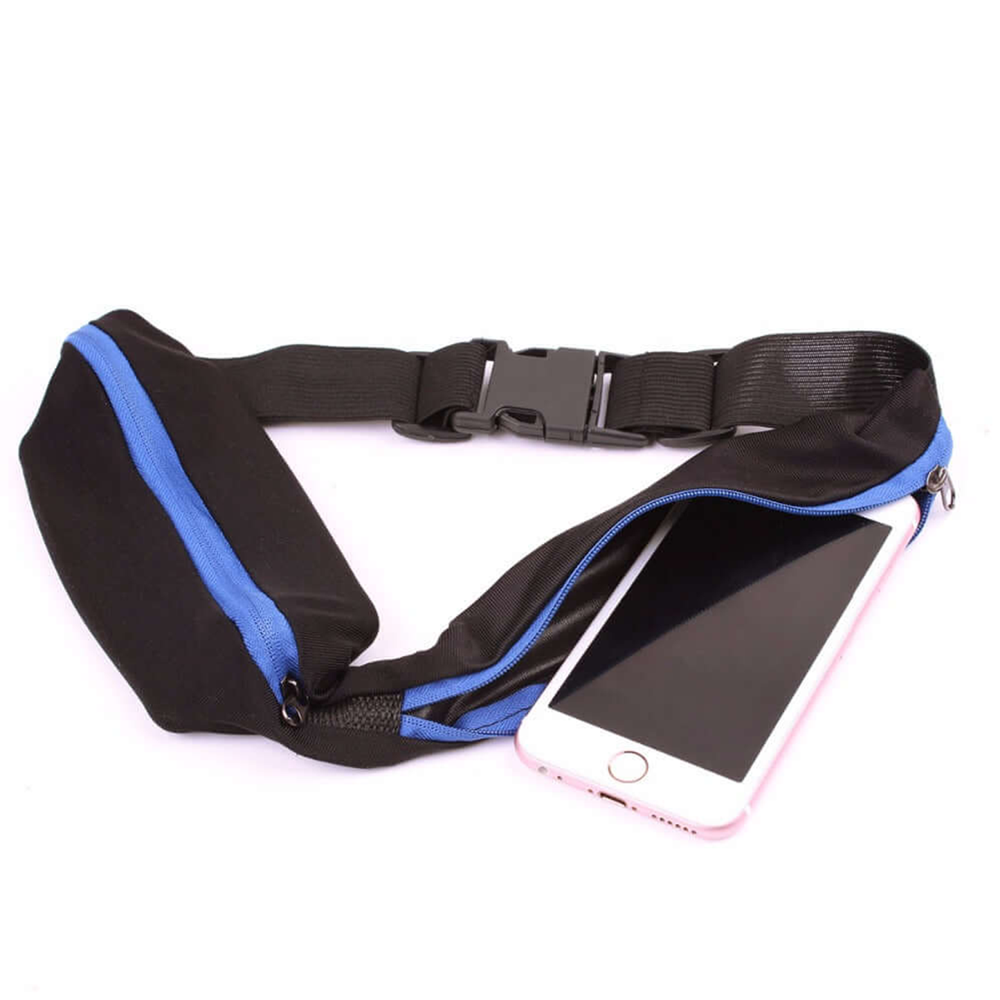 Stride Dual Pocket Running Belt and Travel Fanny Pack