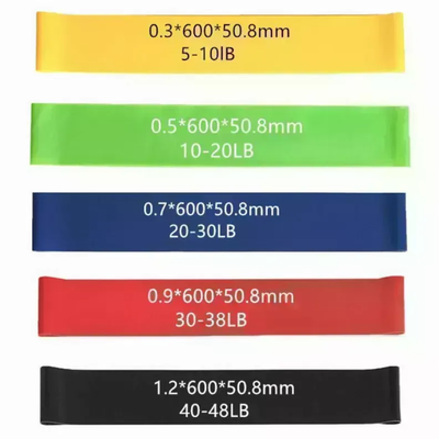JupiterGear 5-Piece Resistance Body Bands Set with Carry Bag