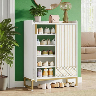 Shoe Cabinet Storage Organizer Rack