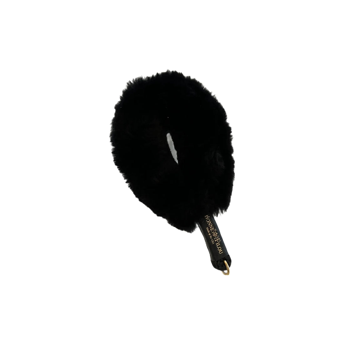 Shearling Fur Dog Leash Grip, color option 5