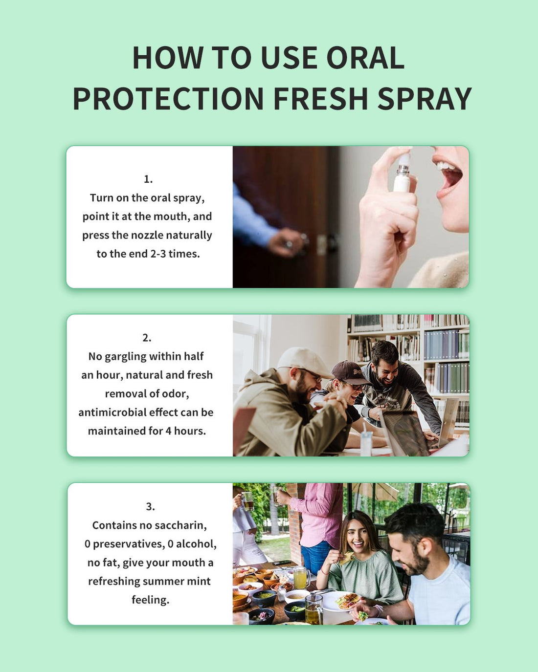 3-Pack Mint Breath Spray product shot