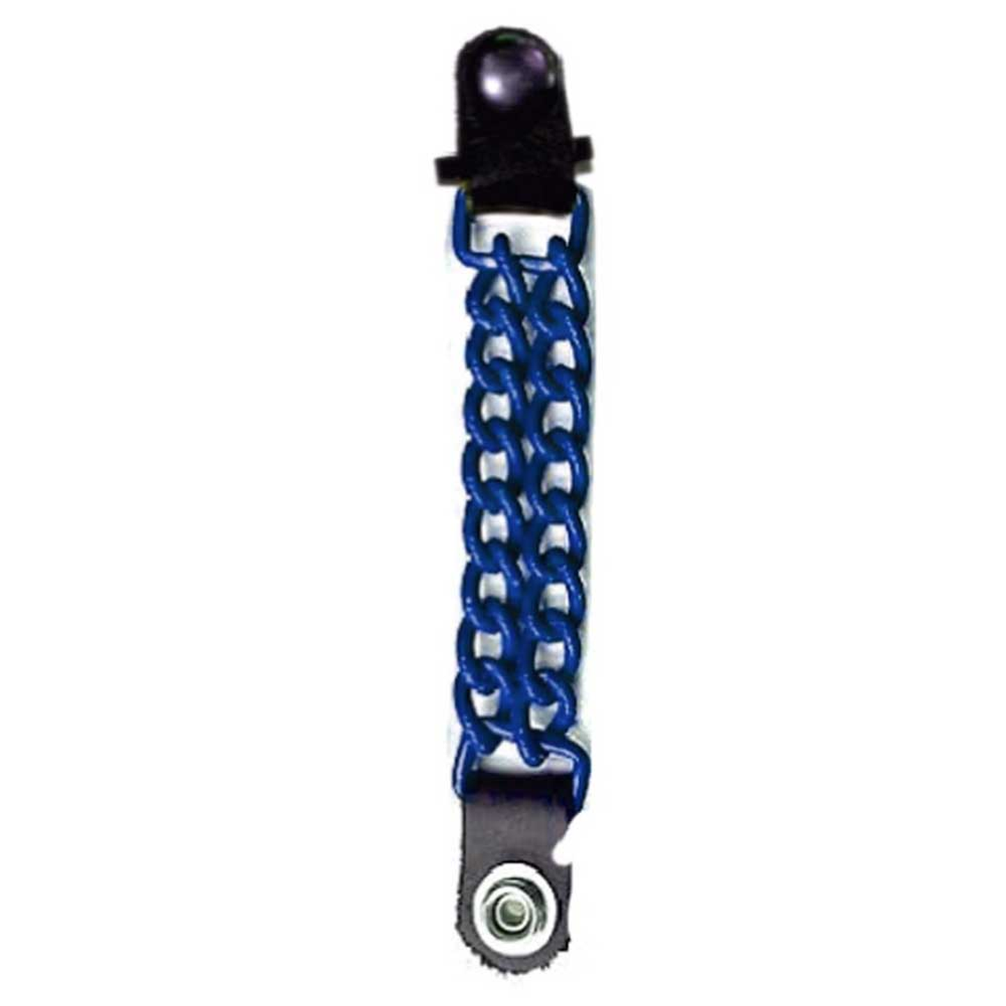 Unik Leather Vest Extender - Navy Blue (Style 5755-NY)