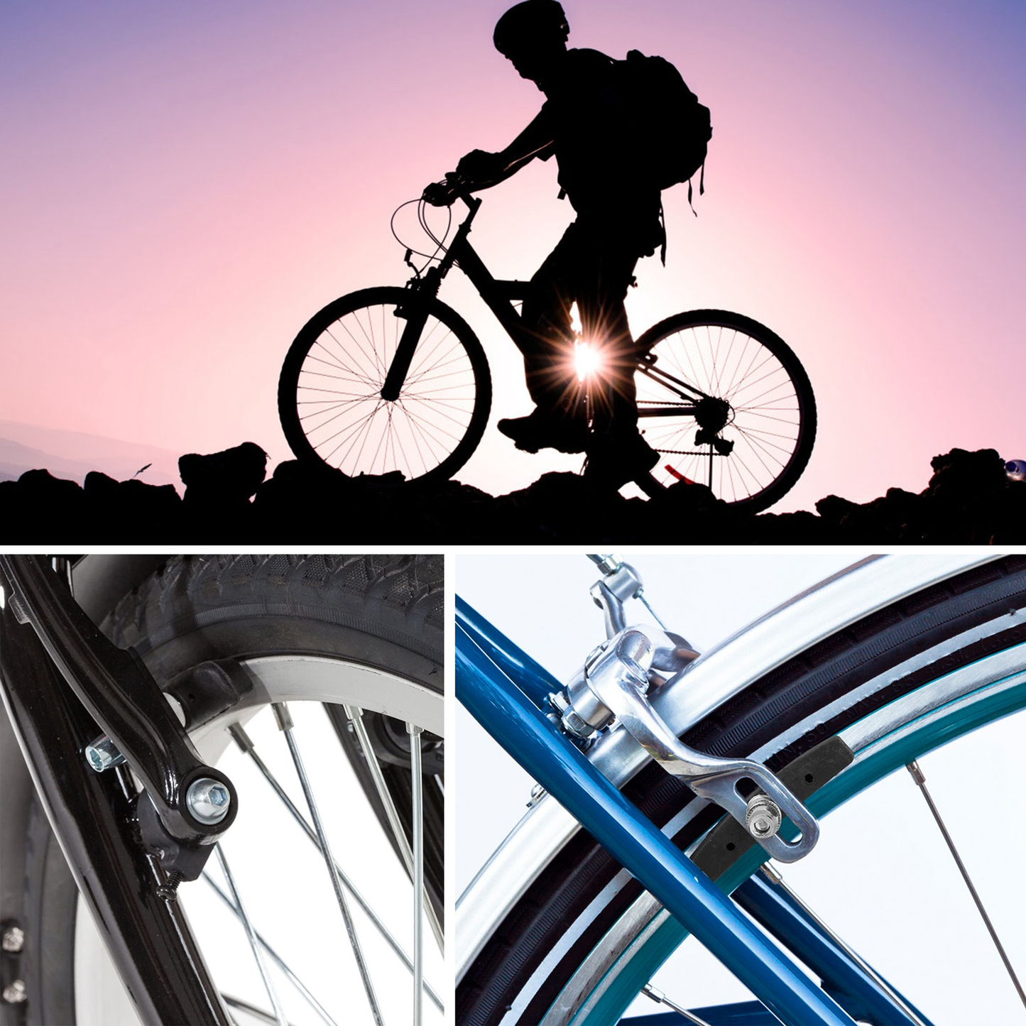 5 Pairs V-Brake Bike Brake Pads