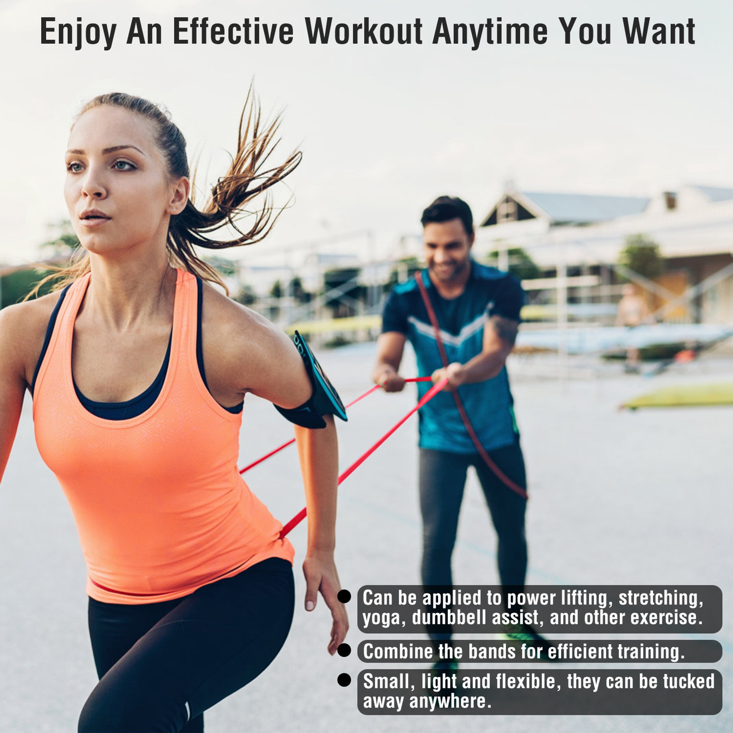 Pull Up Assistance Resistance Bands, Set of 4
