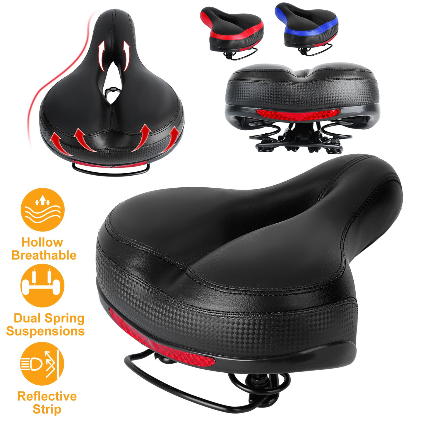 Water-Resistant Comfortable Bike Seat
