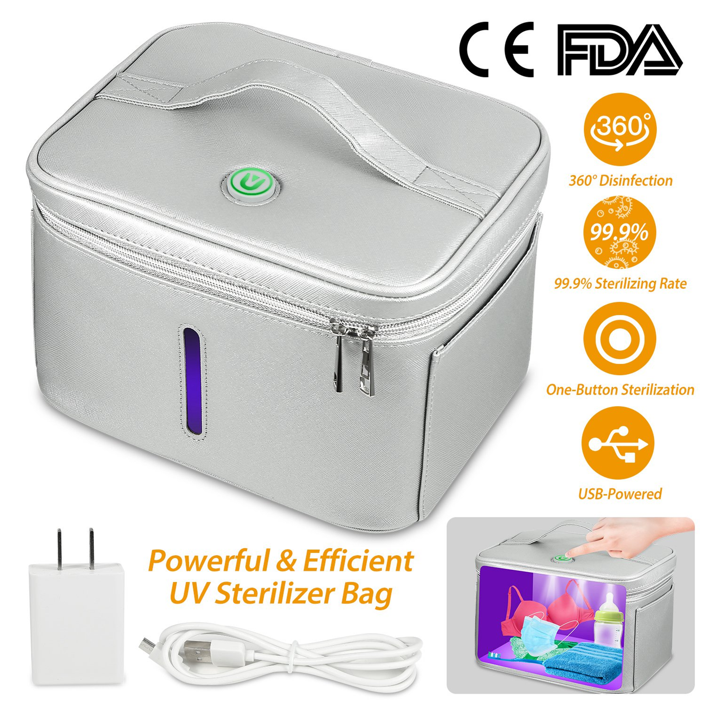 iMounTEK Portable UV Disinfection Bag