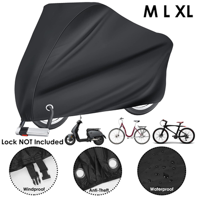 Waterproof Bike Cover with Lock Hole
