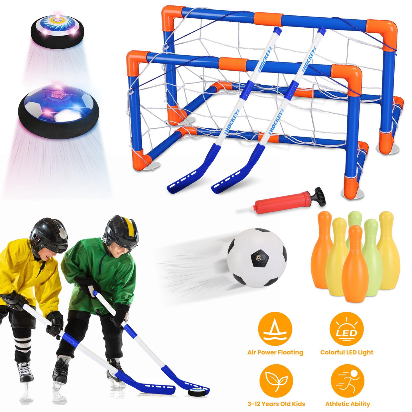 Hover Soccer Ball Toy Set