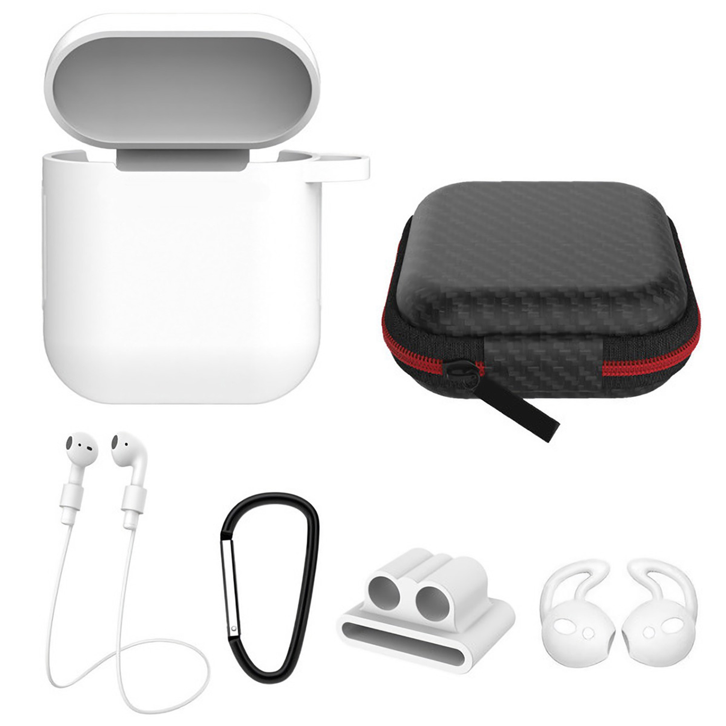 Silicone Case for AirPods White
