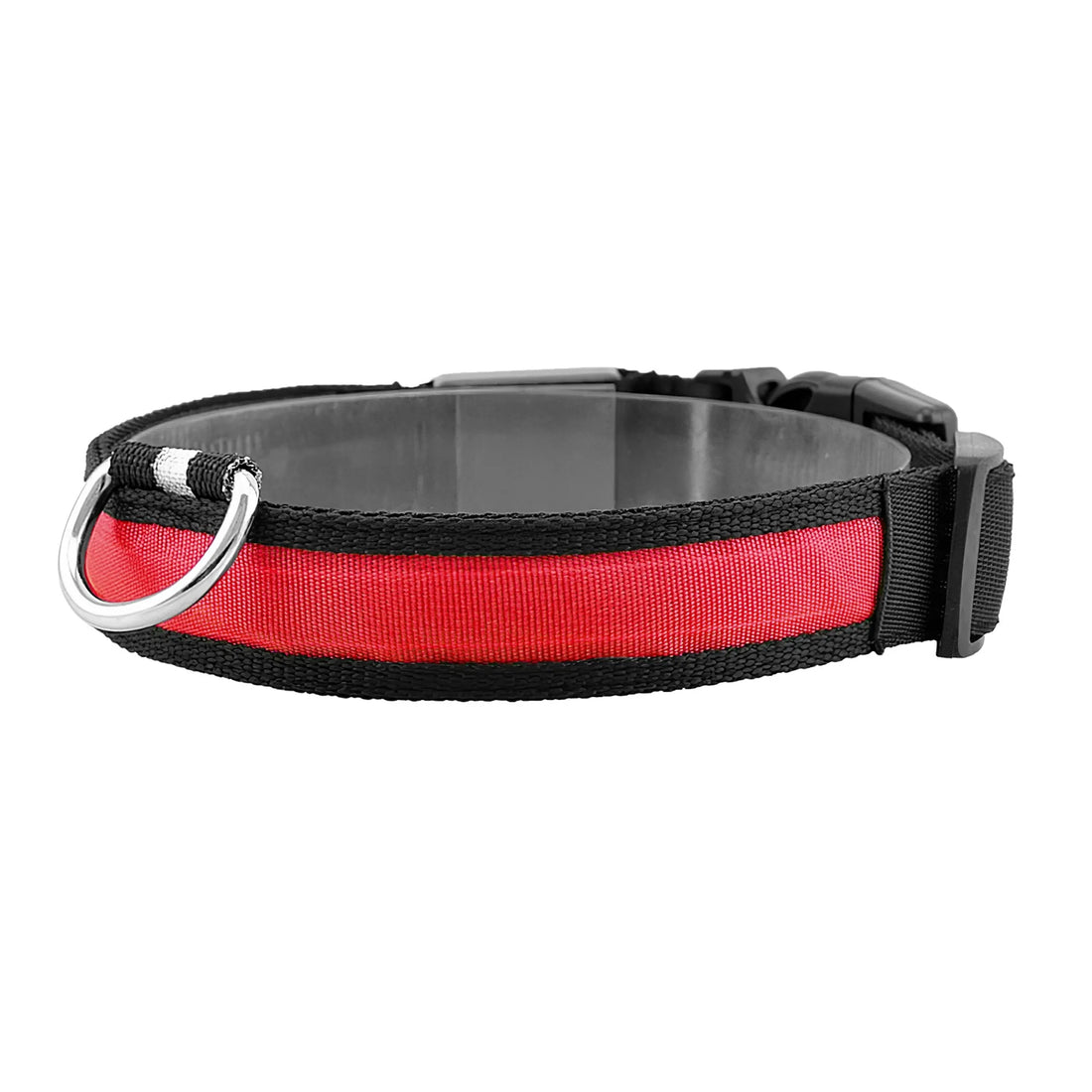 LED dog collar size range
