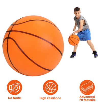 Silent Basketball Foam Bouncing Ball, Low-Noise