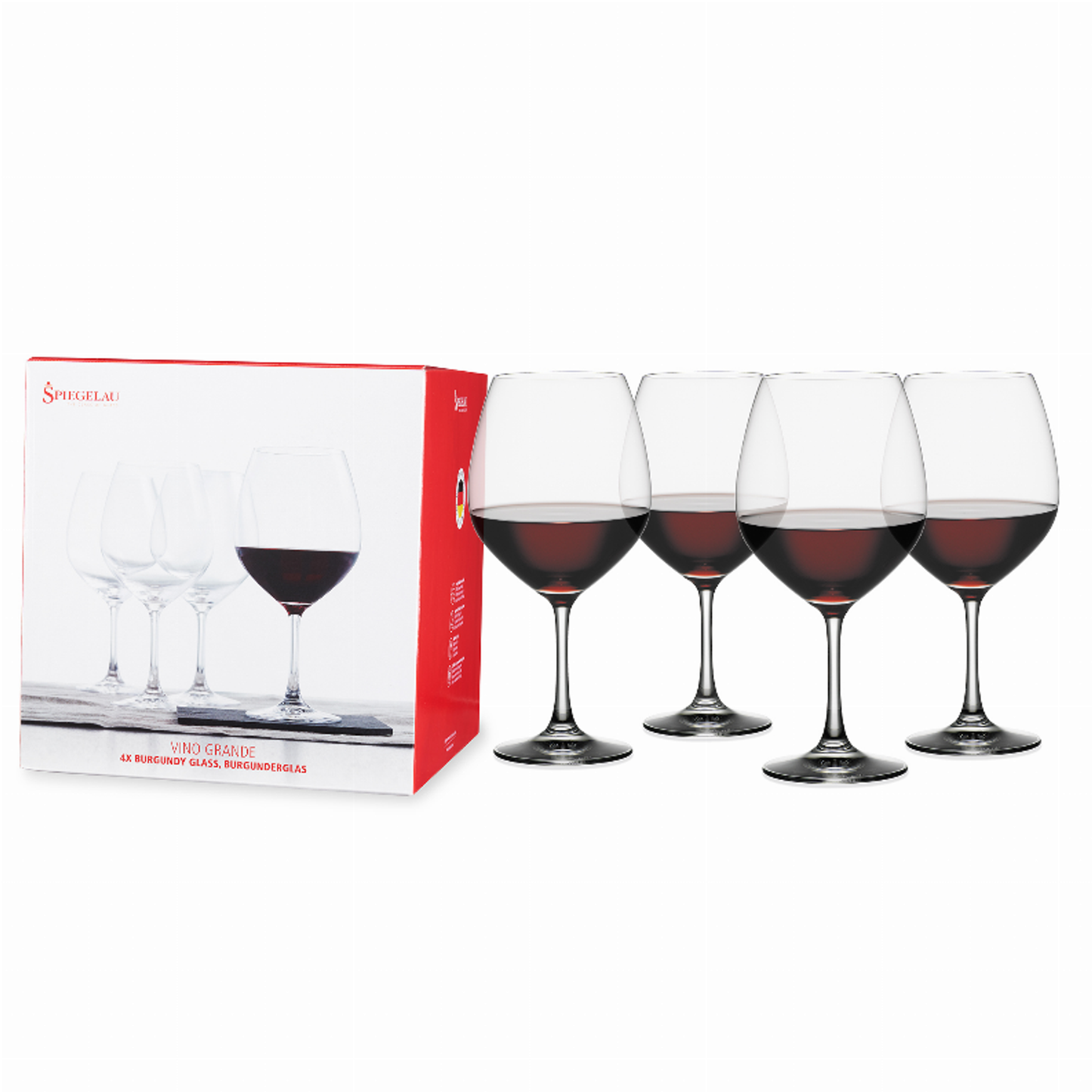 Spiegelau Vino Grande Burgundy Glasses, Set of 4