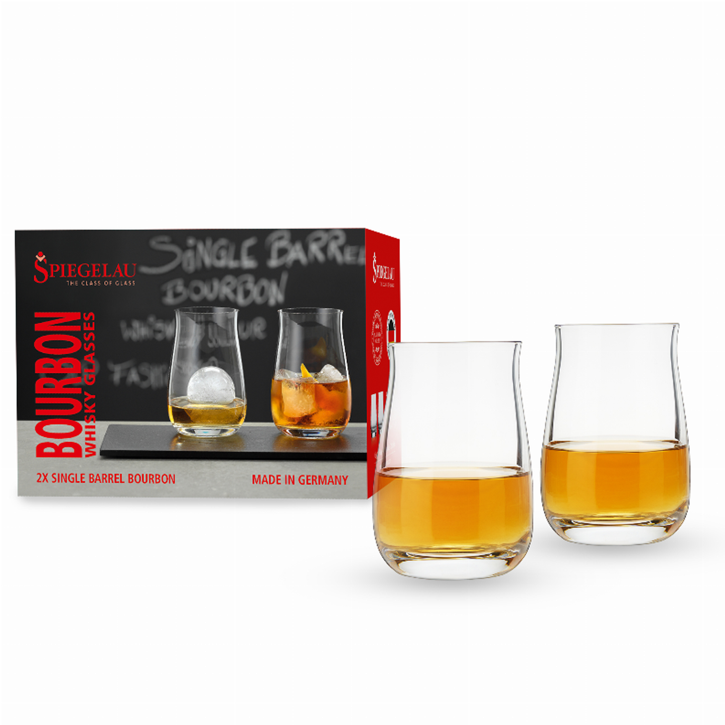 Spiegelau Single Barrel Bourbon Glasses, Set of 2