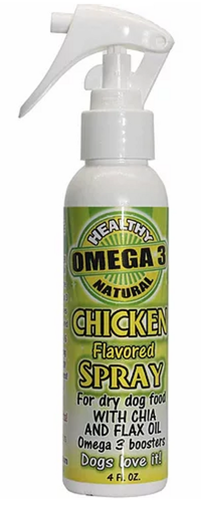 Chicken Flavored Dog Food Topper Spray