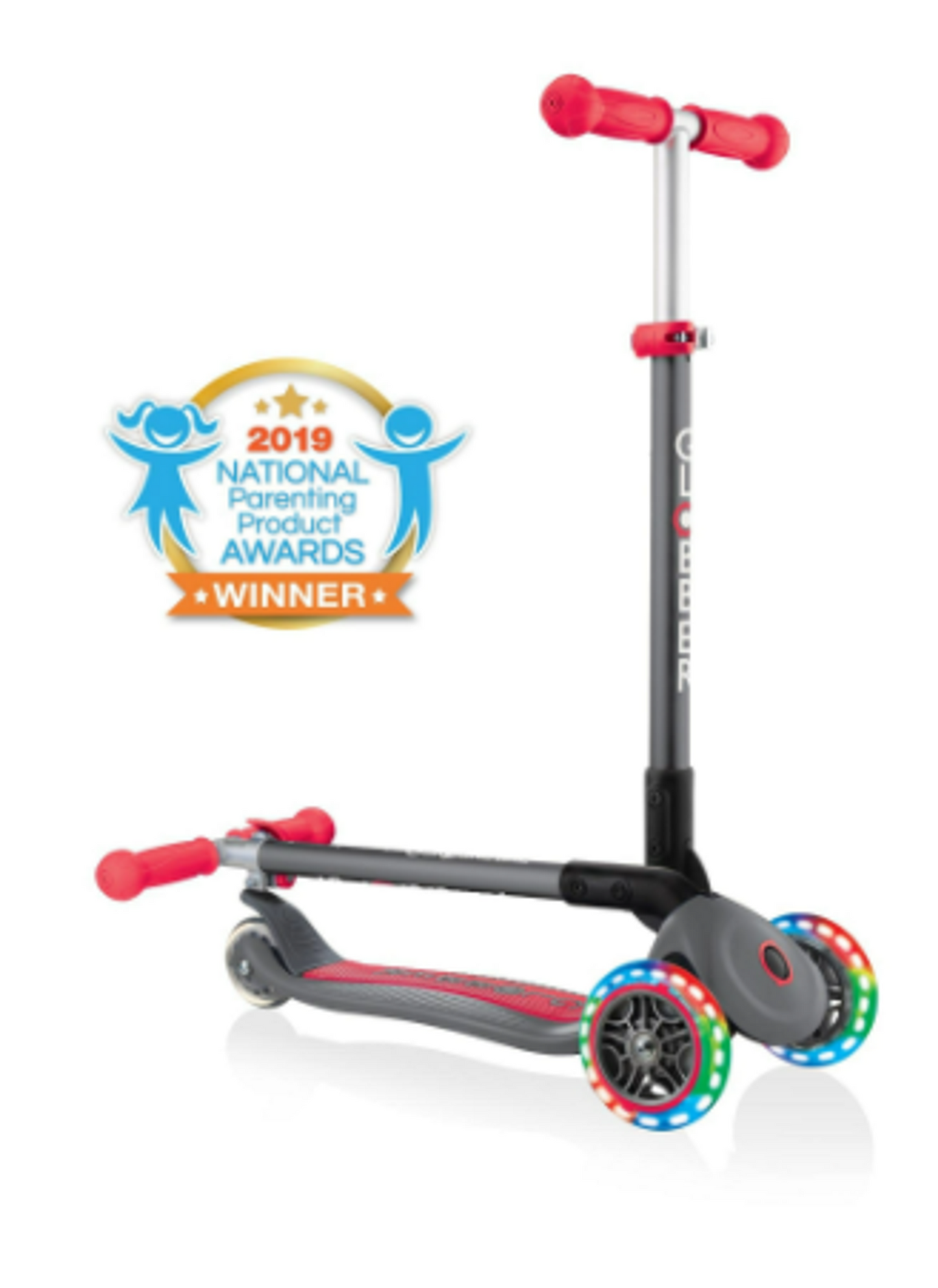 Globber Primo Foldable Scooter With Lights