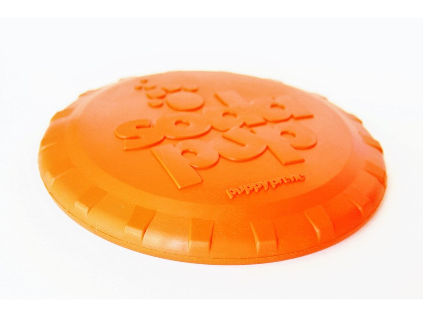 Bottle Top Flyer Durable Rubber Dog Frisbee