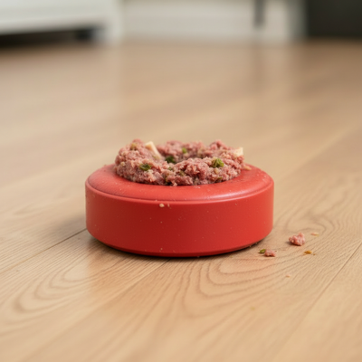 Life Ring Rubber Dog Chew Toy & Treat Dispenser