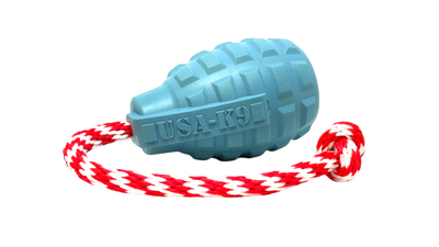 USA-K9 Grenade Multi-Purpose Rubber Dog Toy