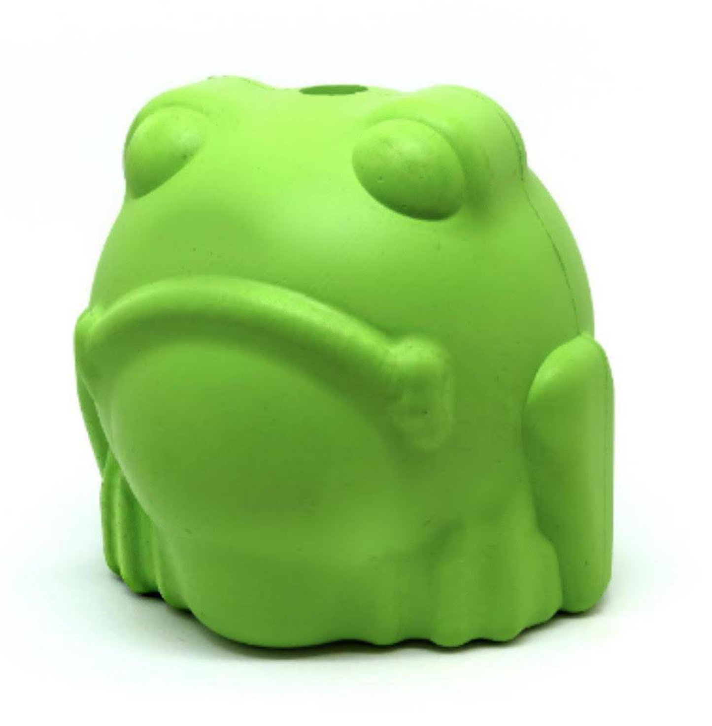 Bull Frog Durable Rubber Dog Chew Toy & Treat Dispenser