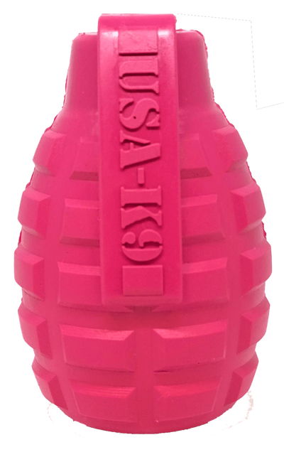 USA-K9 Puppy Grenade Chew Toy and Treat Dispenser for Teething Pups