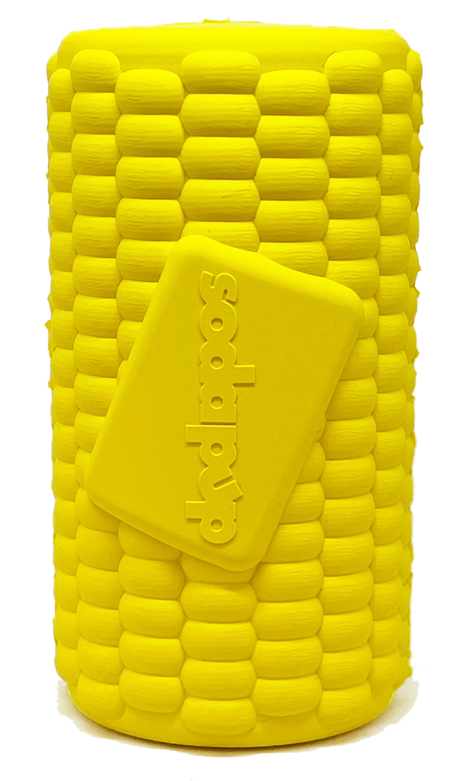SodaPup Corn on the Cob Rubber Chew Toy & Treat Dispenser