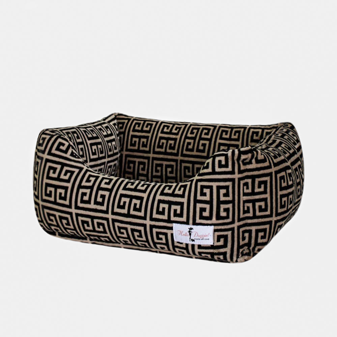 Obsidian Plush Dog Bed