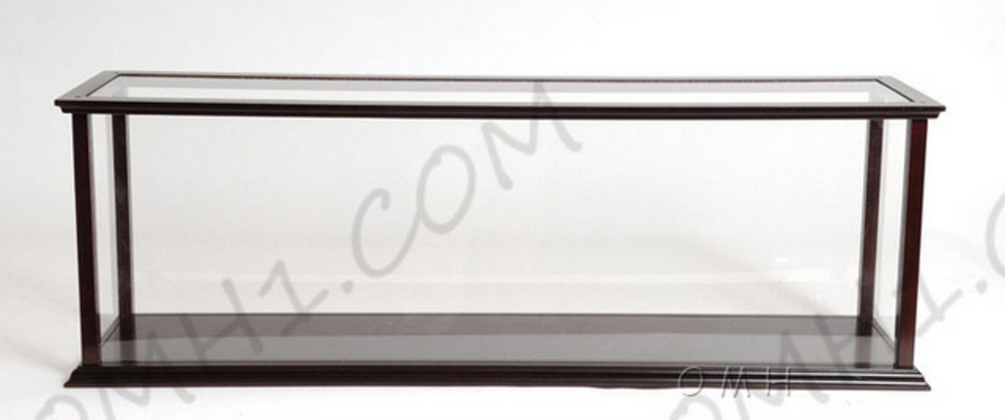 Wooden Display Case for Large Cruise Liner Models
