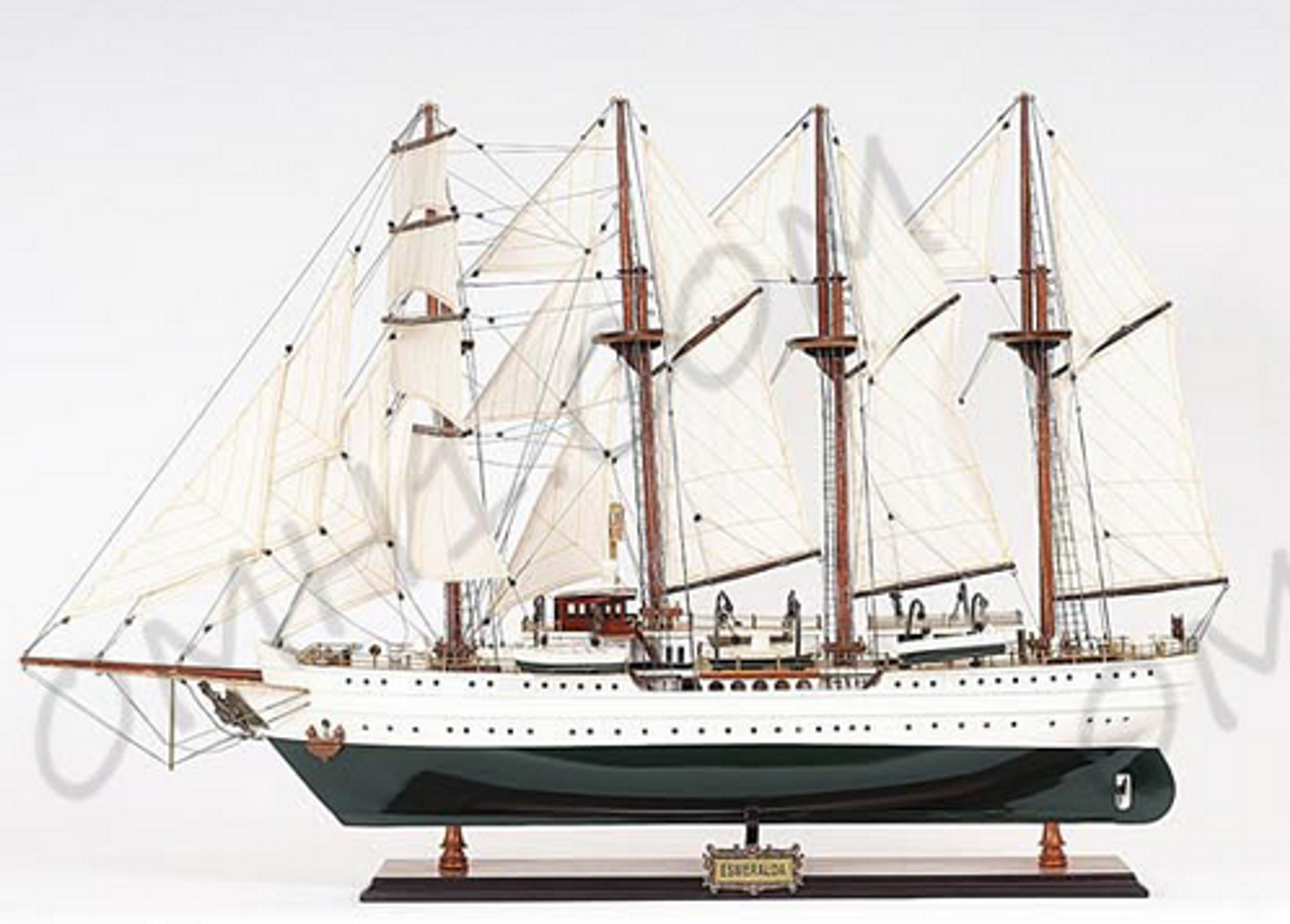 Painted Esmeralda Model Boat