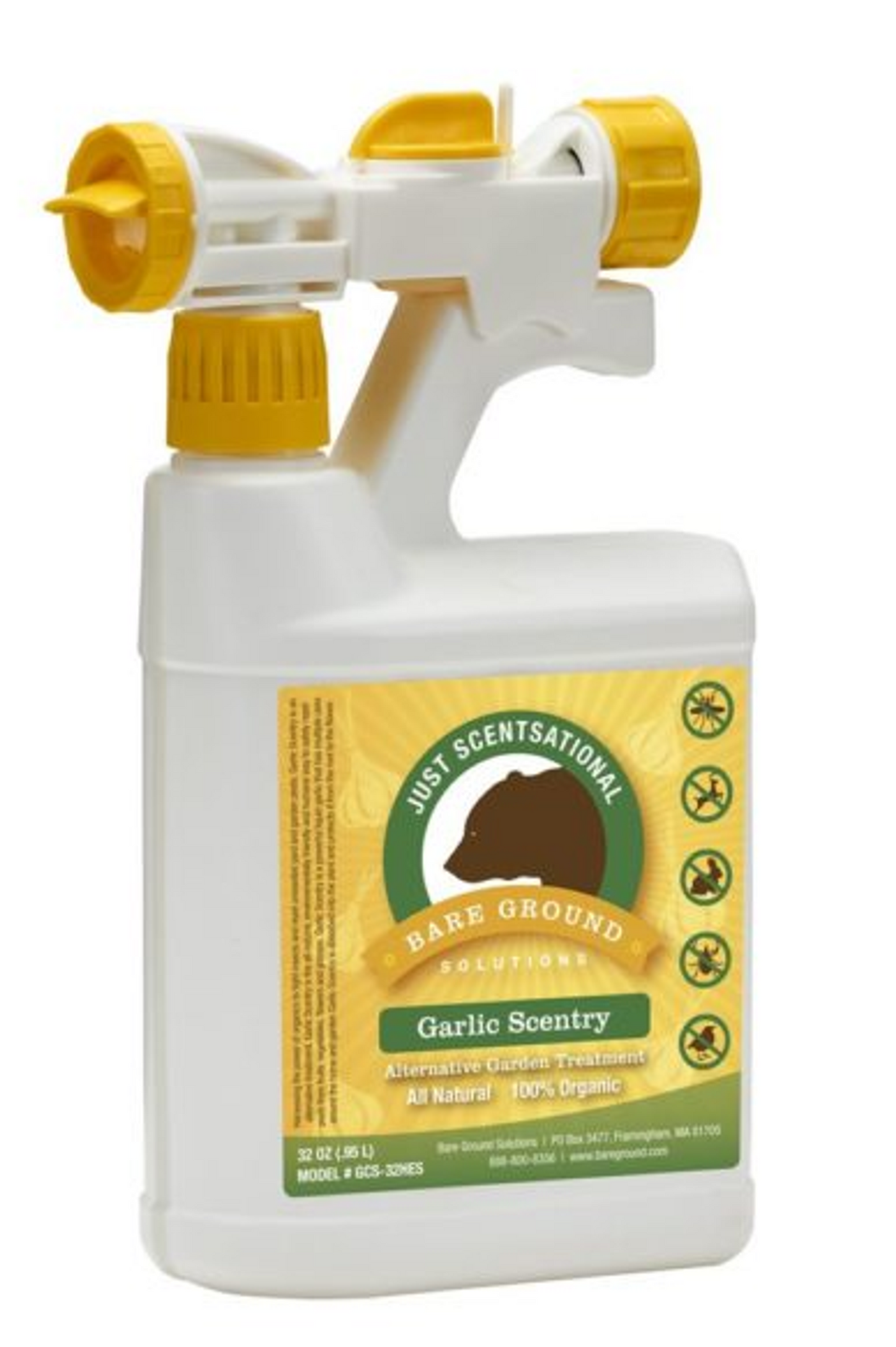 Garlic Scentry Concentrate, 1 Quart with Hose End Sprayer