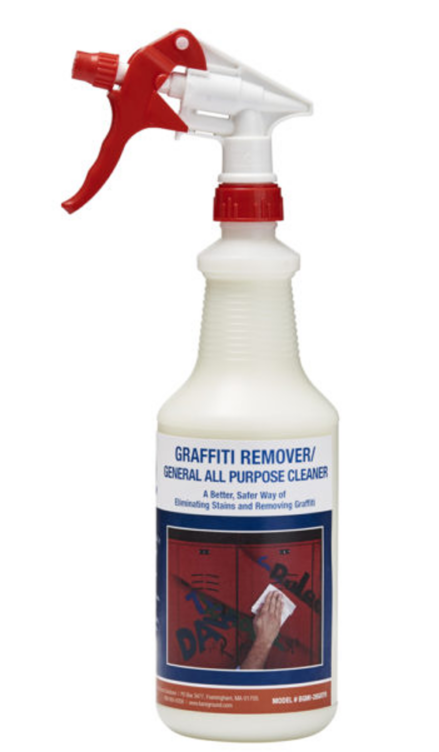 Bare Ground 1 Shot Graffiti Remover and Cleaner, 28 oz Trigger Sprayer