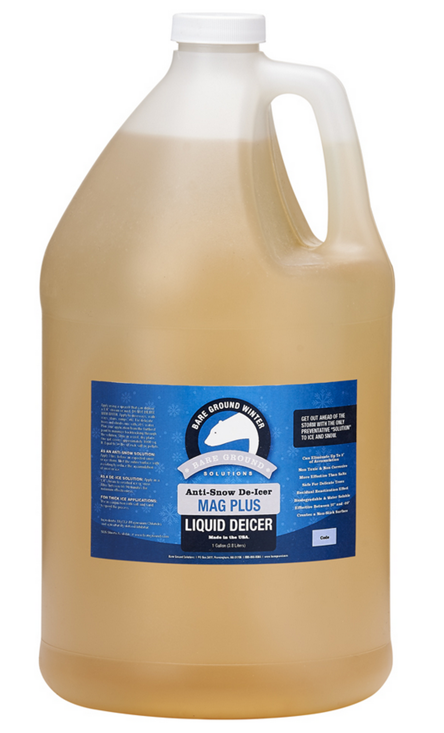 Mag Plus Liquid Deicer, 1 Gallon Bottle