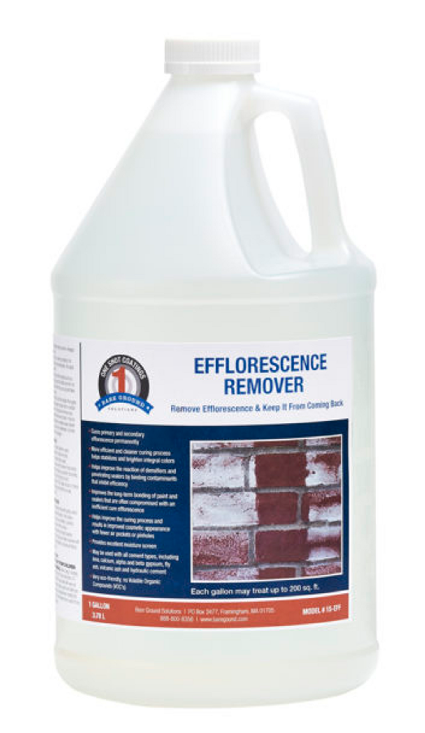 1 Shot Efflorescence Remover, 1 Gallon