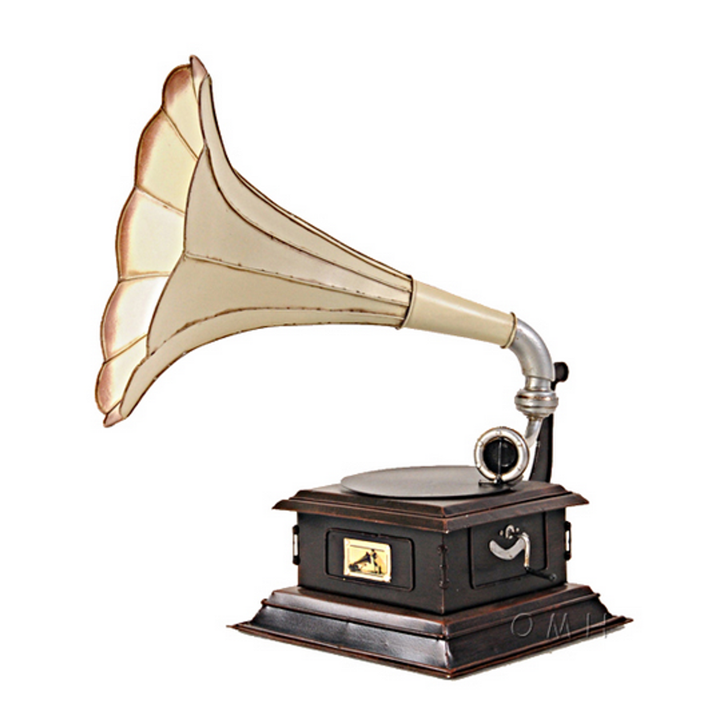 1911 HMV Gramophone Monarch Model V Horn Replica