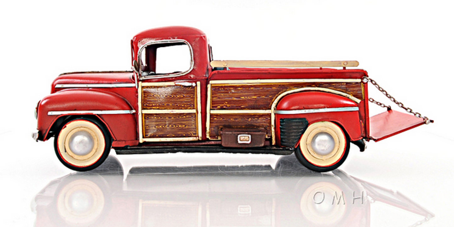 1942 Ford Pickup Truck Replica Model - 1:12 Scale