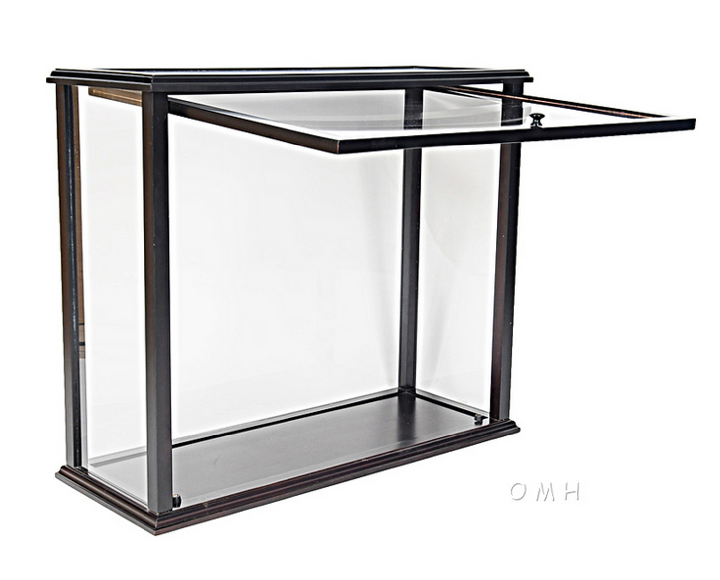 Tabletop Model Display Case, Medium Front-Open