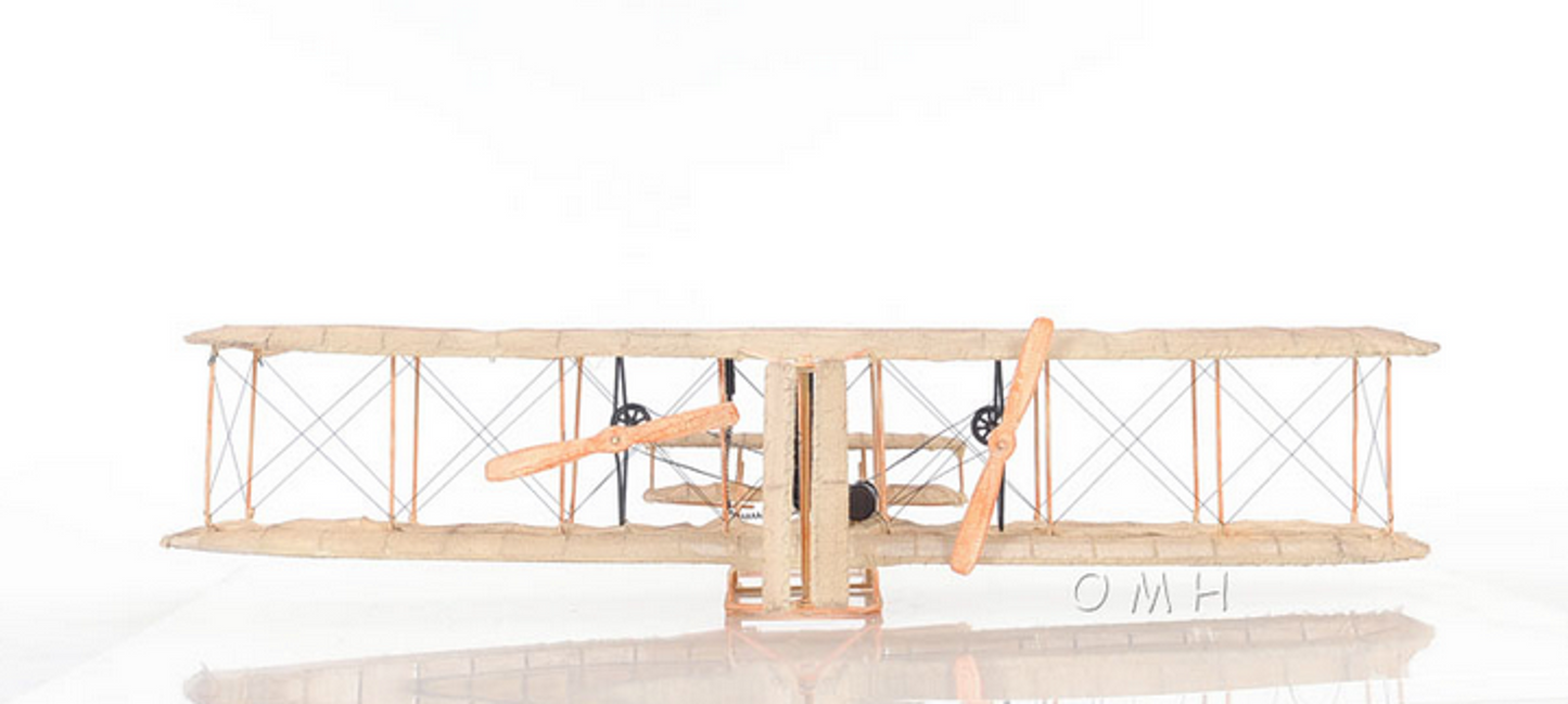 Wright Brothers Flyer Scale Model Airplane