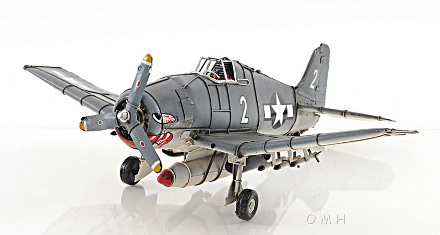 Grumman F6F Hellcat Scale Model Fighter Aircraft