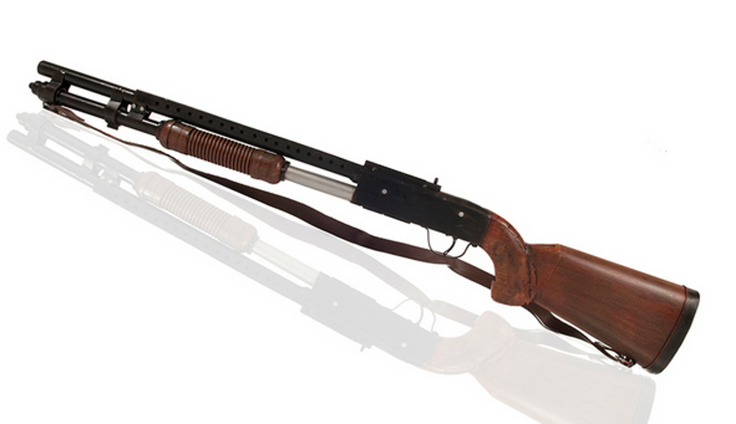 1908 Remington Model 10 Shotgun Metal Replica Scale Model